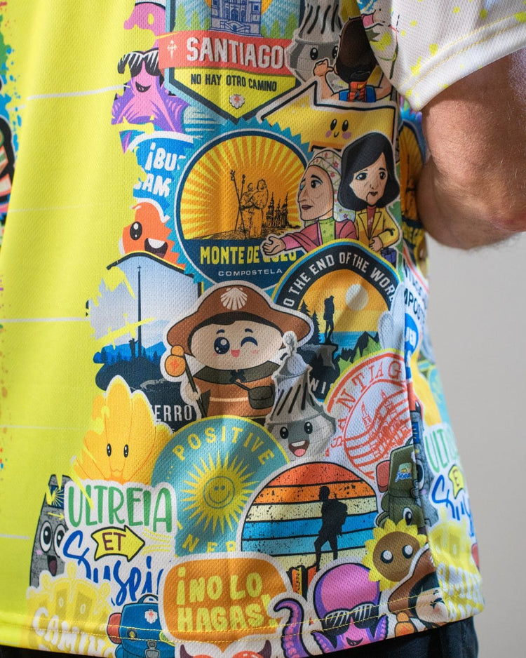 Hombre O Camiño de Santiago Camiseta | Camisetas Camino de Santiago