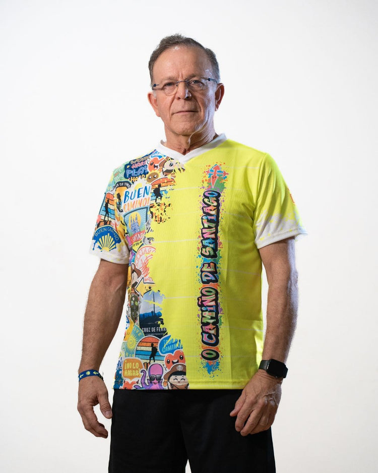 Hombre O Camiño de Santiago Camiseta | Camisetas Camino de Santiago